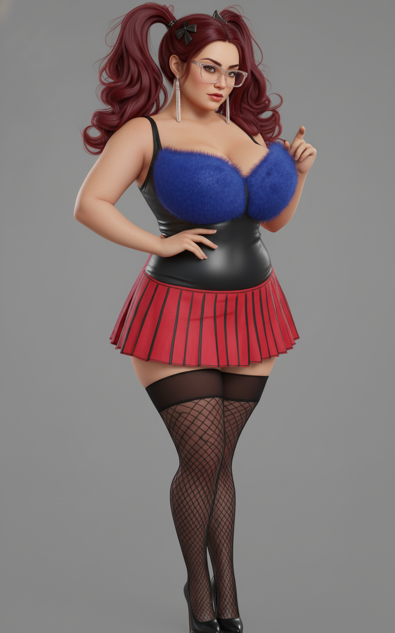Chalkboard Pin-Up — stylized pinup session thumbnail