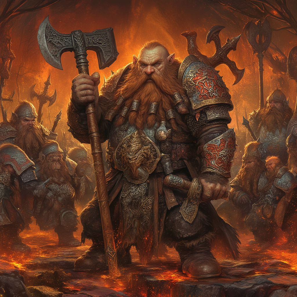 100 Dwarves — fantasy dwarf warrior thumbnail