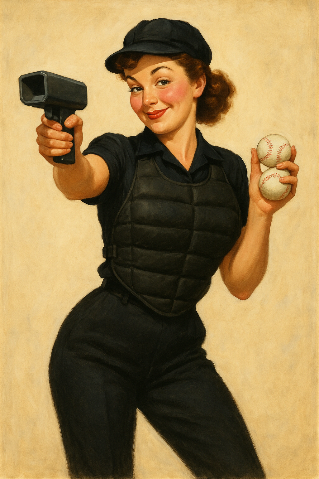 Sports Officials — vintage pinup referee thumbnail